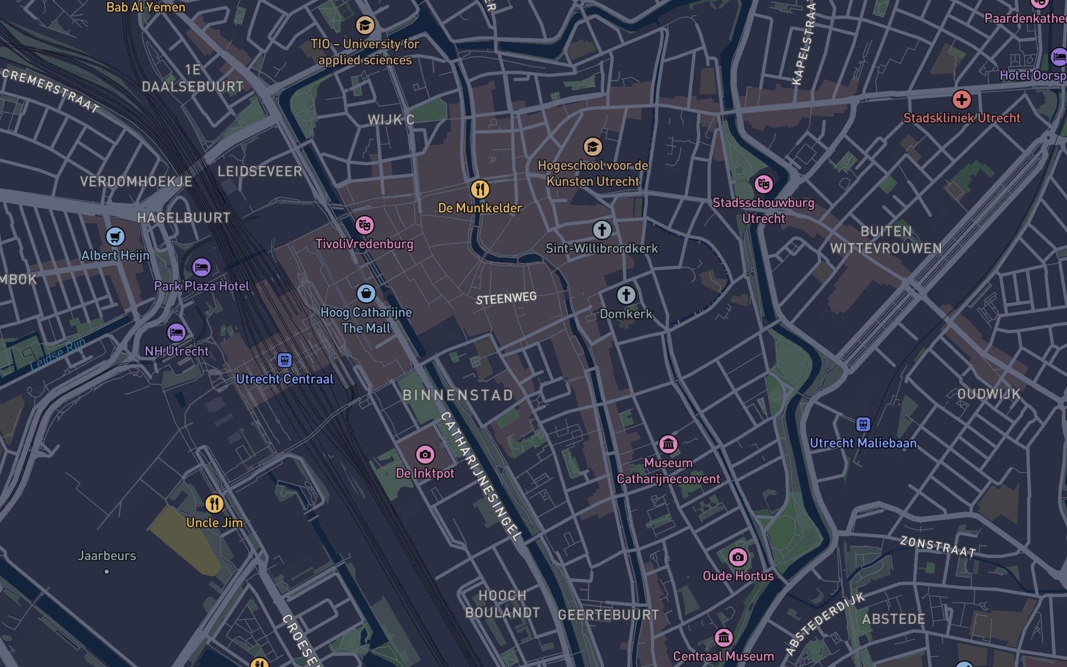 Map of Utrecht