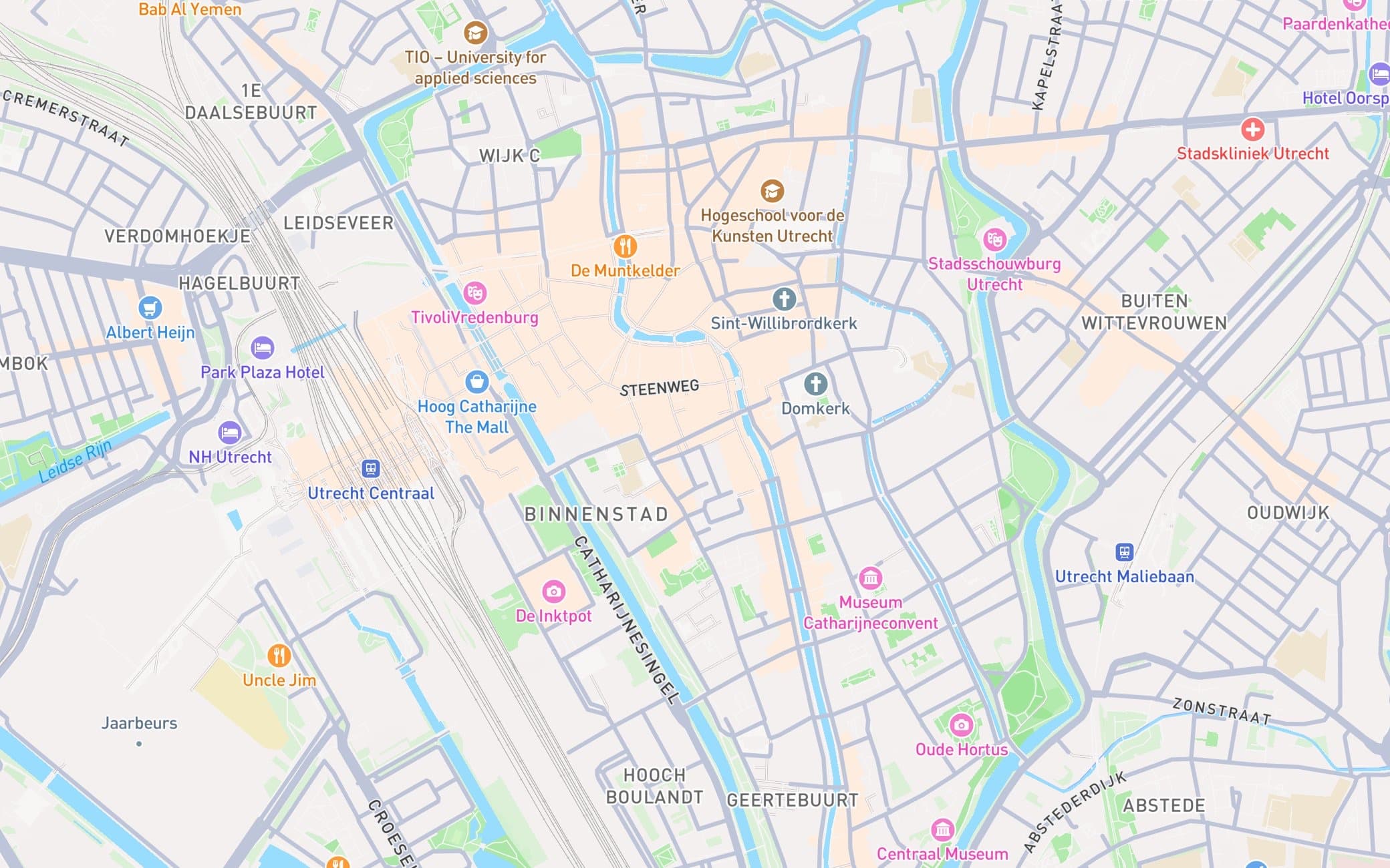 Map of Utrecht