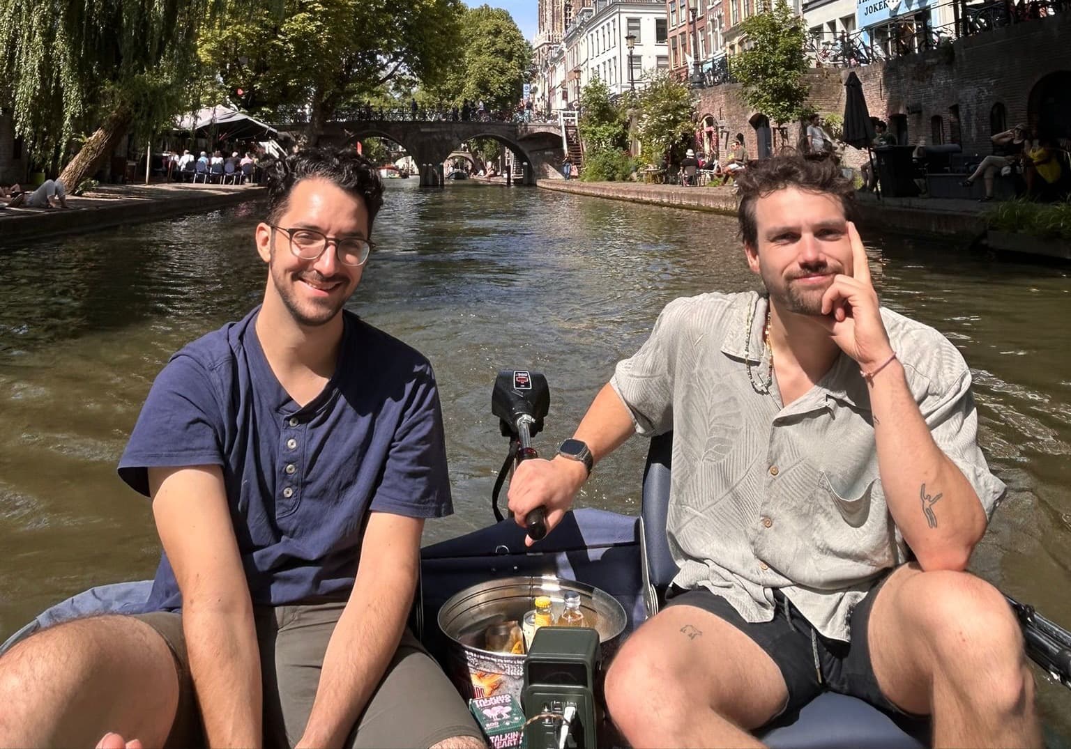 The makers of localthings on the canals of Utrecht